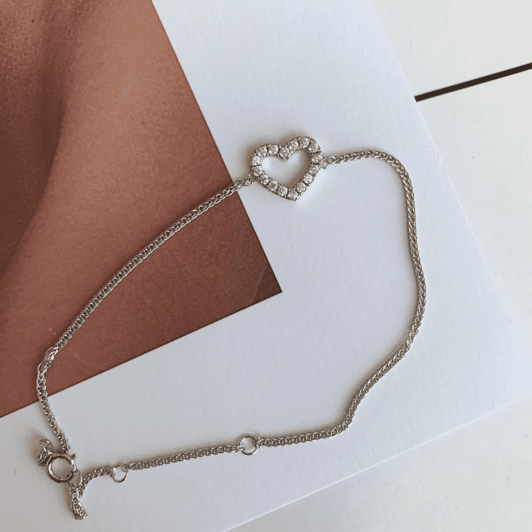 [Oramore Jewelry]Heart Shape Lover Bracelet