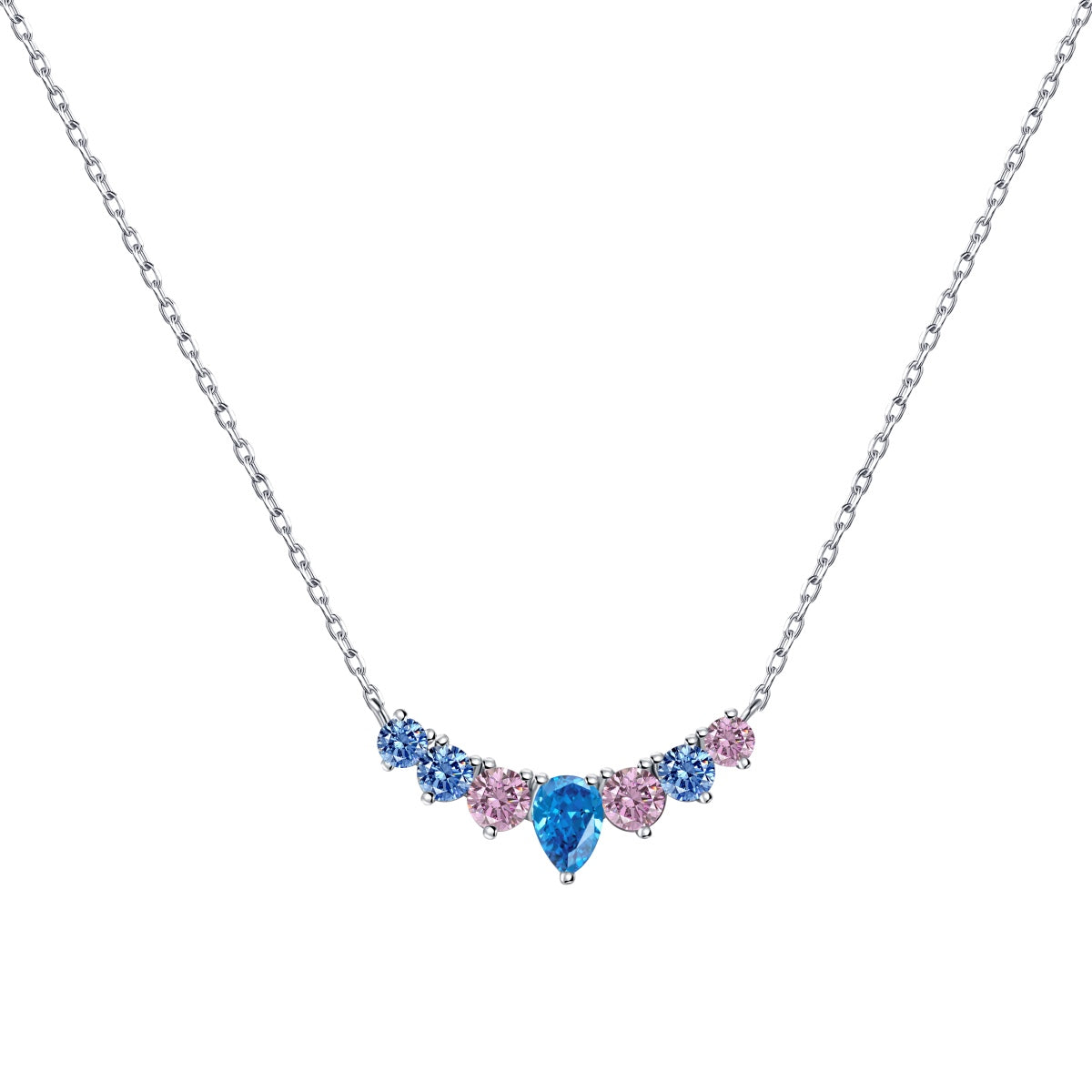 [Oramore Jewelry]Dainty Colorful Heart Necklace