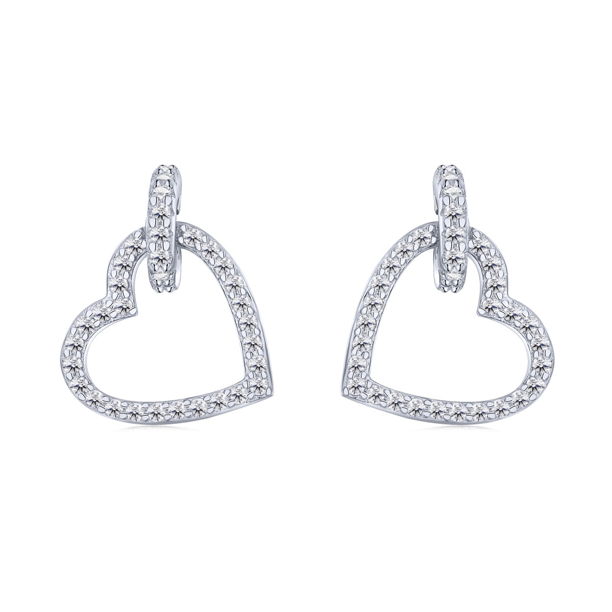 [Oramore Jewelry]Dainty Heart Shape Earrings