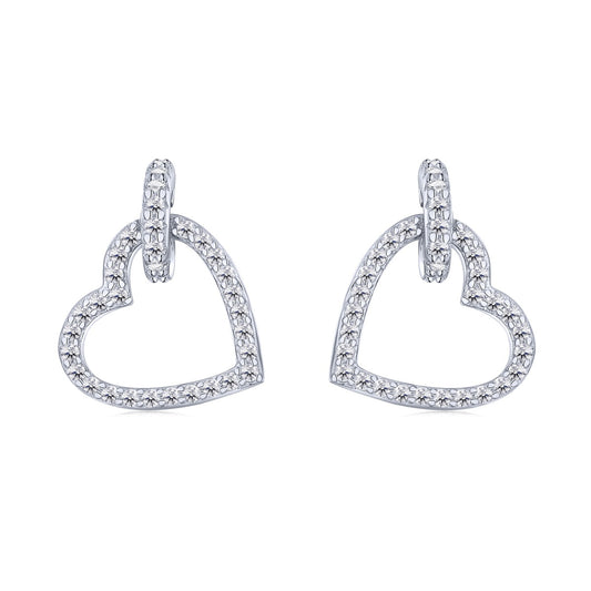 [Oramore Jewelry]Dainty Heart Shape Earrings