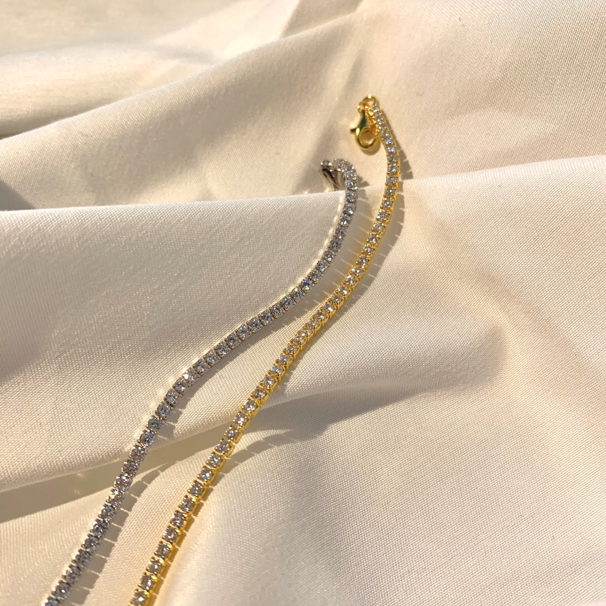 [Oramore Jewelry]Radiant Shinning Princess Cut Tennis Bracelet