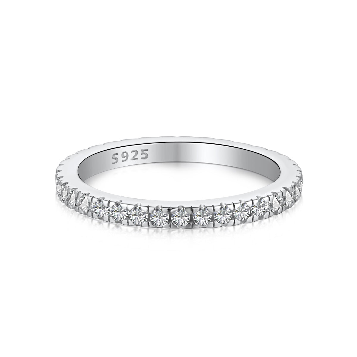 [Oramore Jewelry]Delicate Sparkling Round Cut Daily Ring