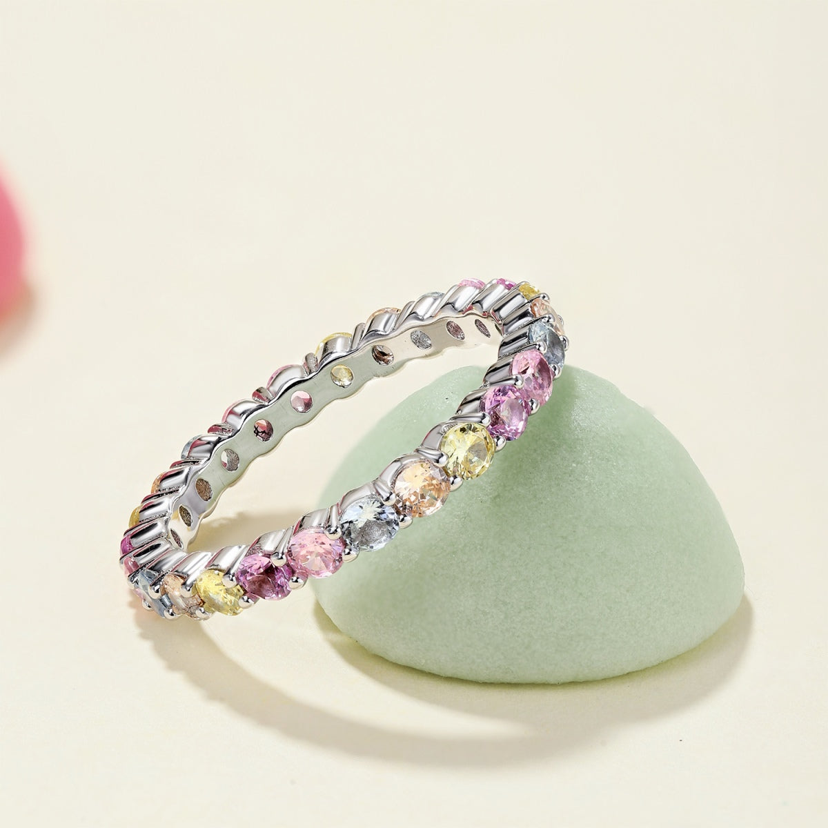 [Oramore  Jewelry]Dazzling Resplendent Round Cut Party Ring