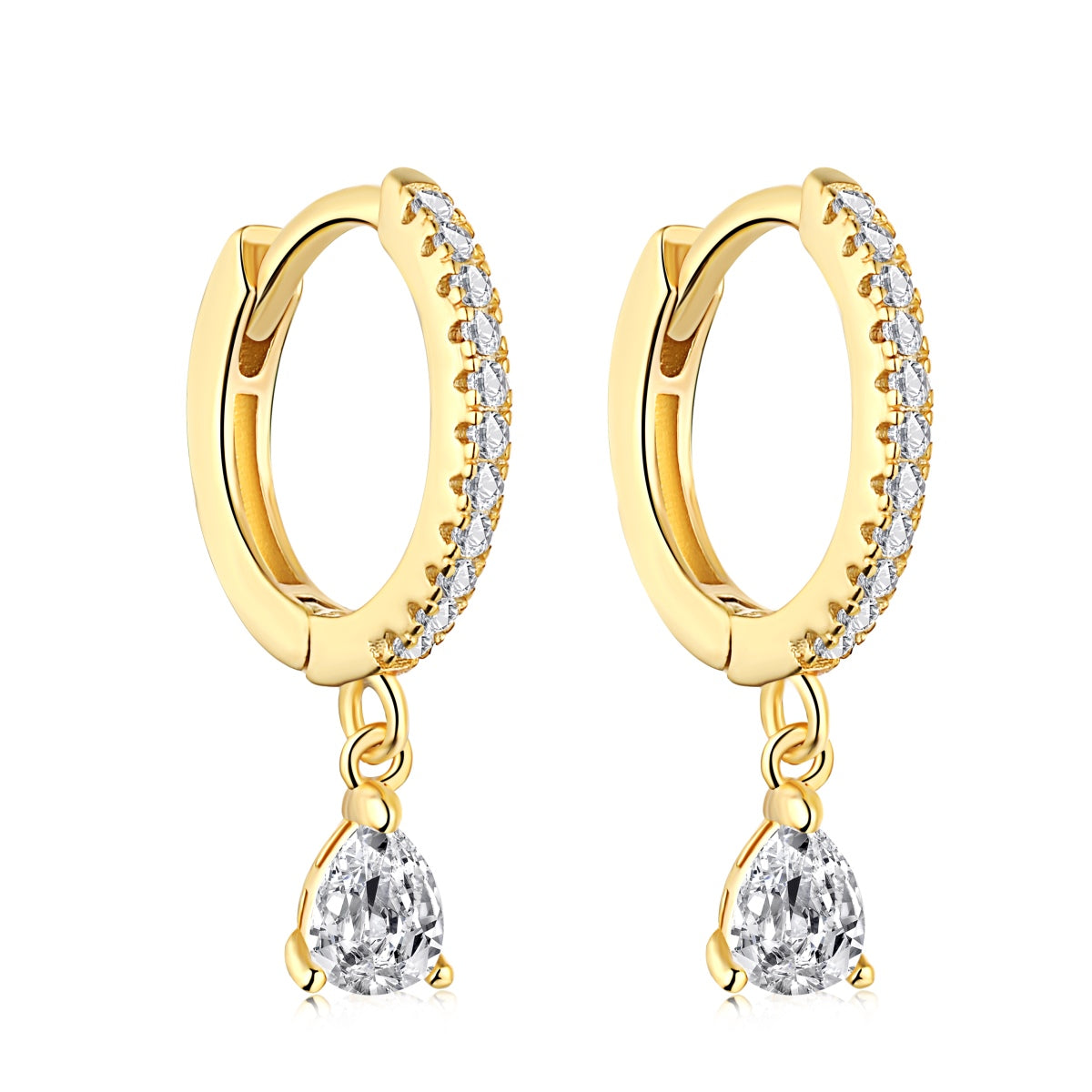 [Oramore Jewelry]Luxurious Geometric Drop Earrings
