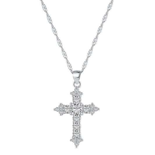 [Oramore Jewelry]Delicate Cross Shape Necklace