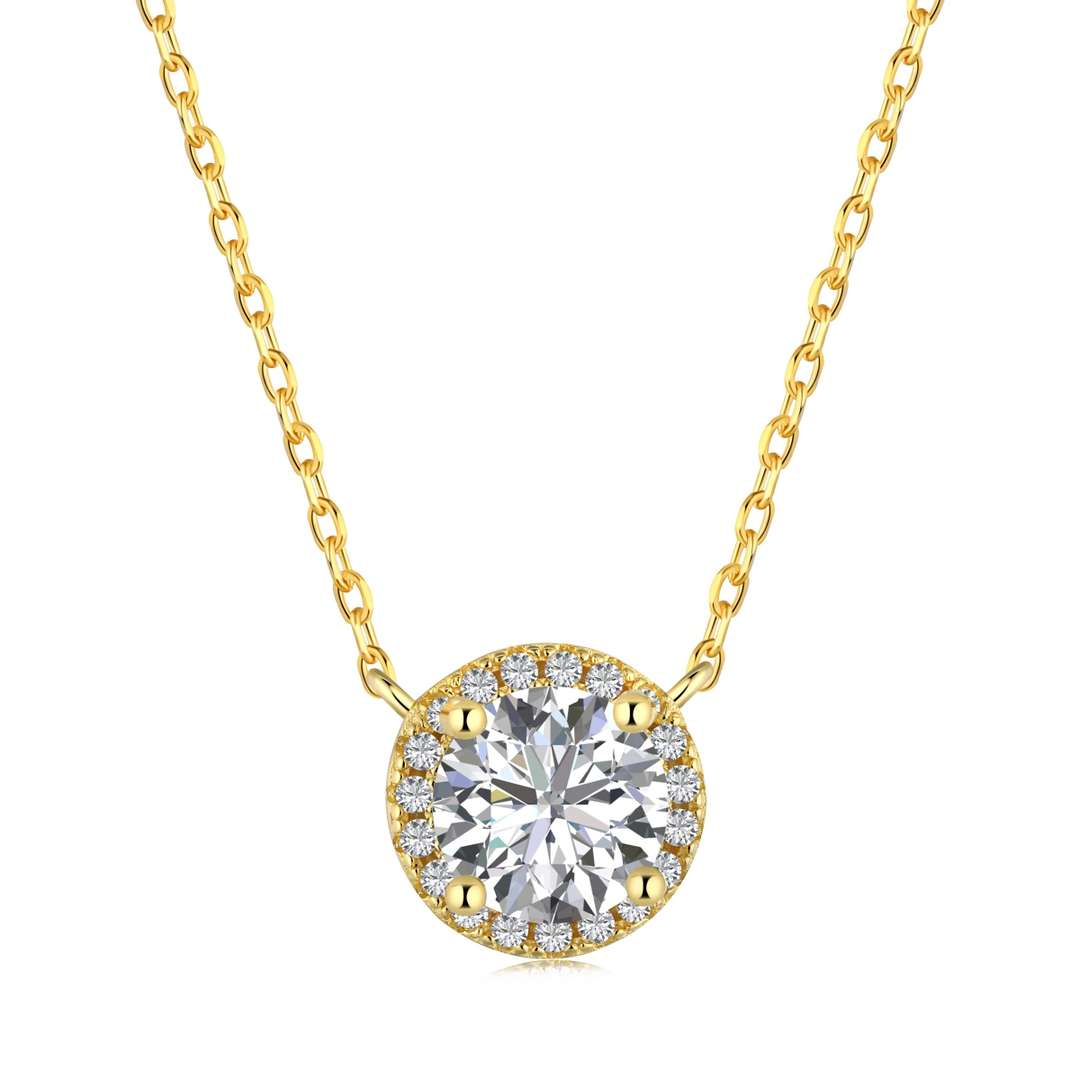 [Oramore Jewelry]Luxurious Round Cut Necklace