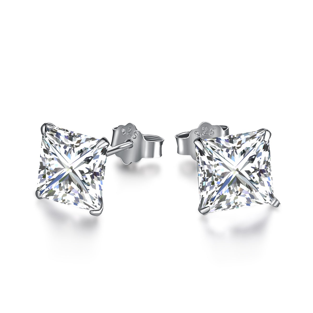 [Oramore Jewelry]Ornate Square Shape Earrings