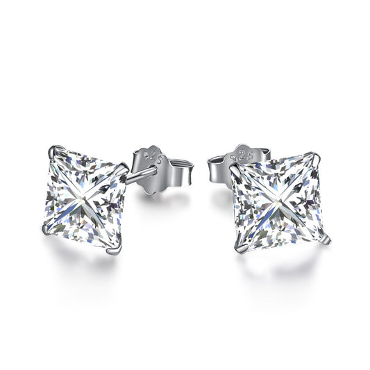 [Oramore Jewelry]Ornate Square Shape Earrings