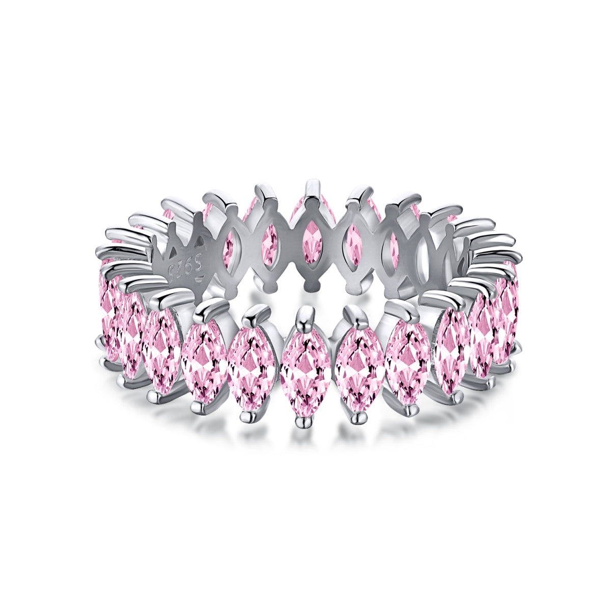 [Oramore Jewelry]Gorgeous Marquise Cut Tennis Ring