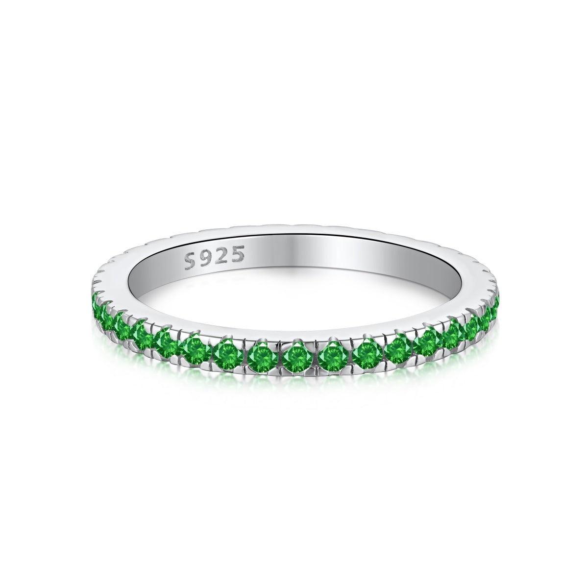 [Oramore Jewelry]Delicate Sparkling Round Cut Daily Ring