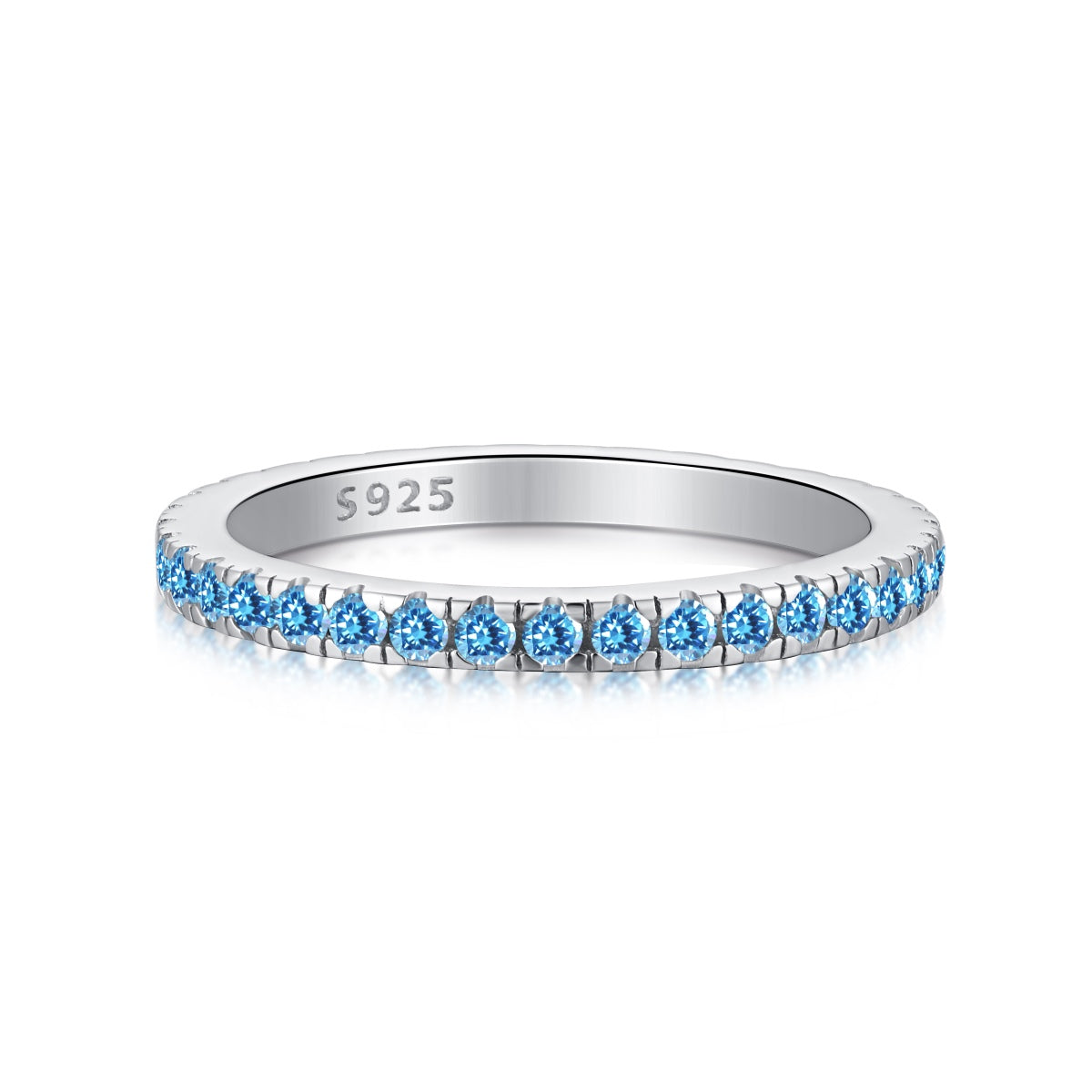 [Oramore Jewelry]Delicate Sparkling Round Cut Daily Ring