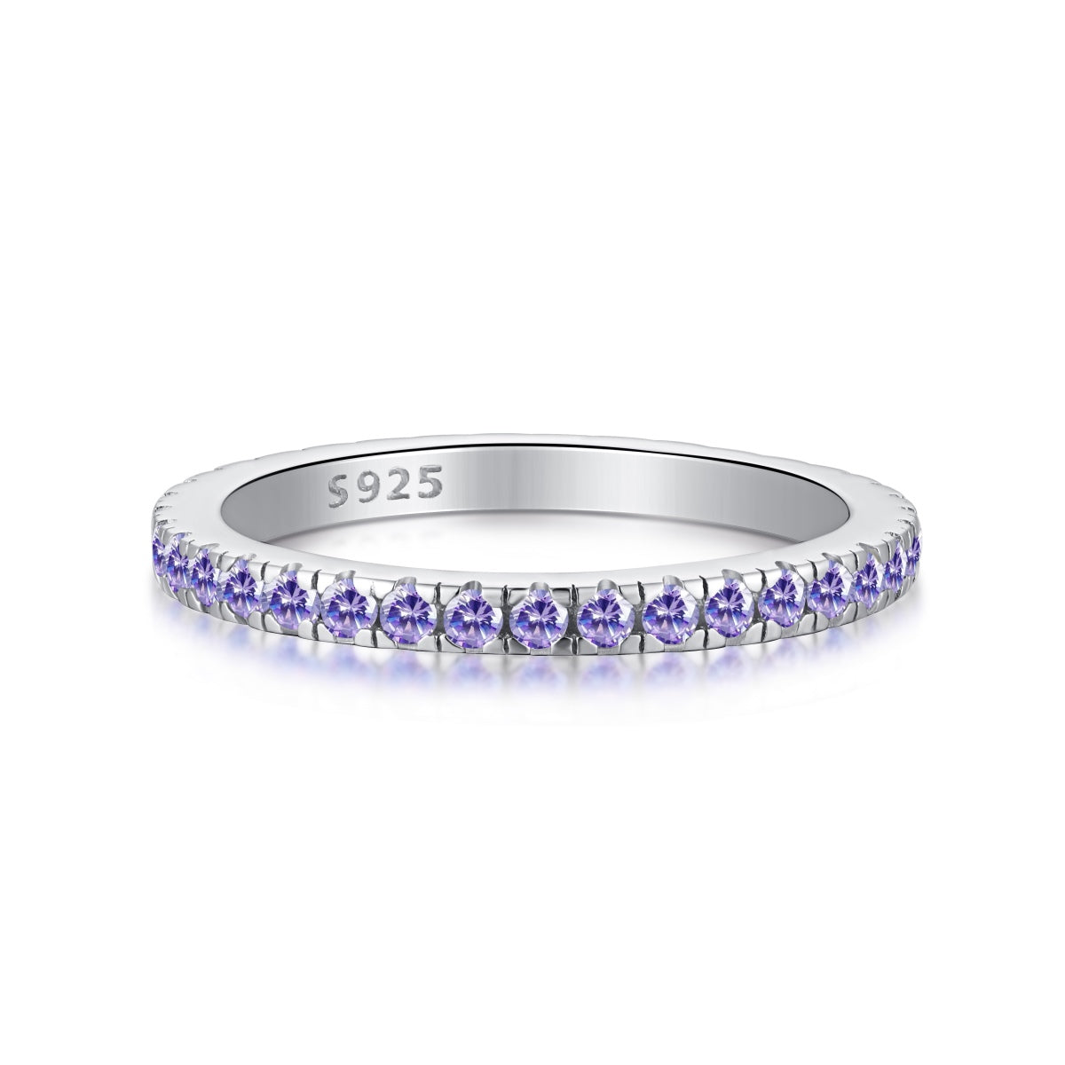 [Oramore Jewelry]Delicate Sparkling Round Cut Daily Ring
