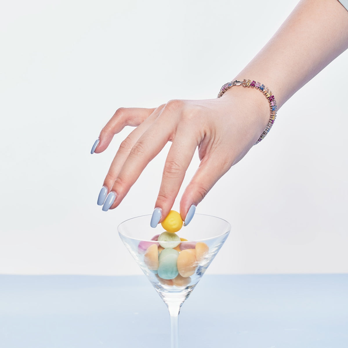 [Oramore Jewelry]Sparkling Exquisite Multi Cut Party Bracelet