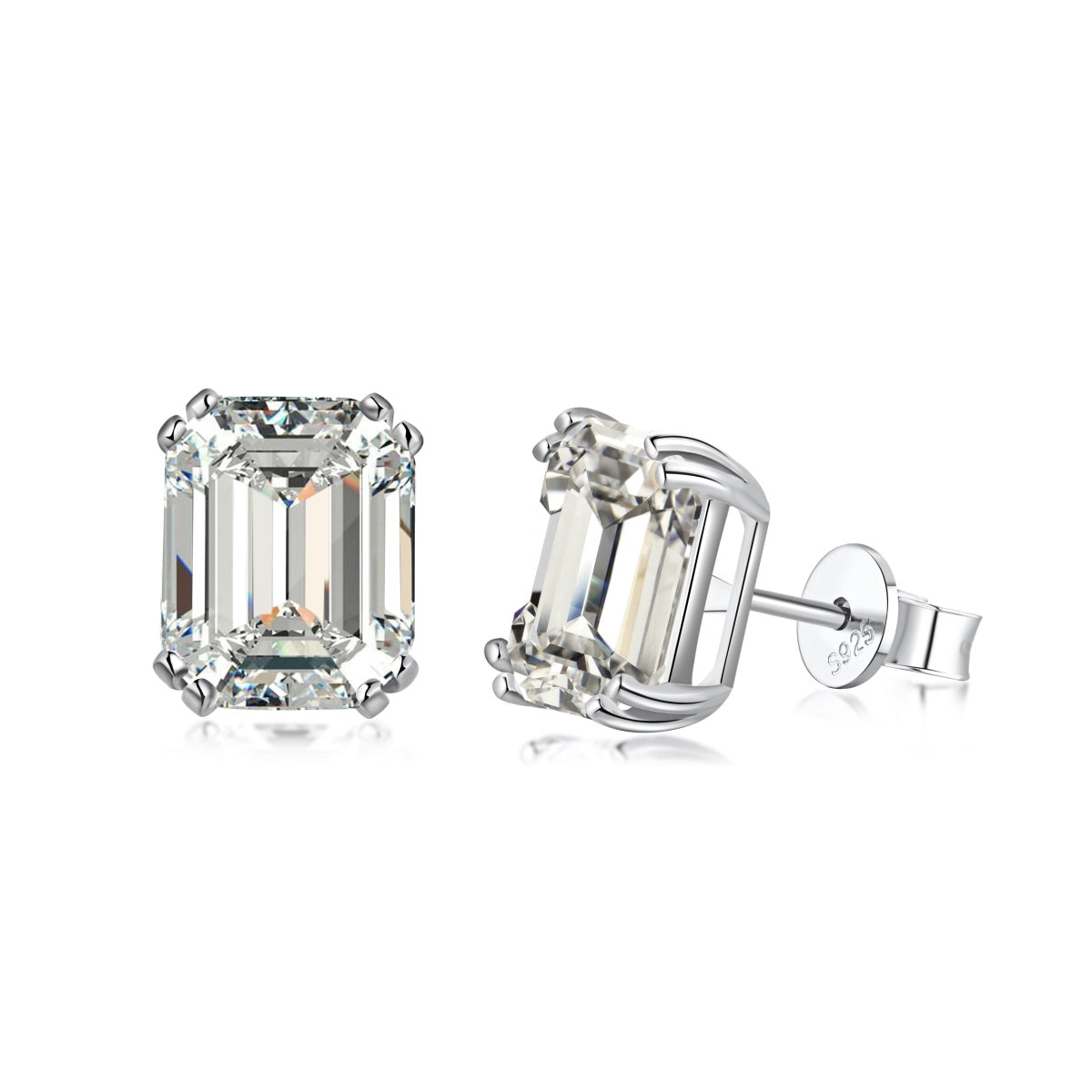 [Oramore Jewelry]Dazzling Square Shape Earrings