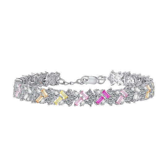 [Oramore Jewelry]Dazzling Unique Multi Shape Daily Bracelet