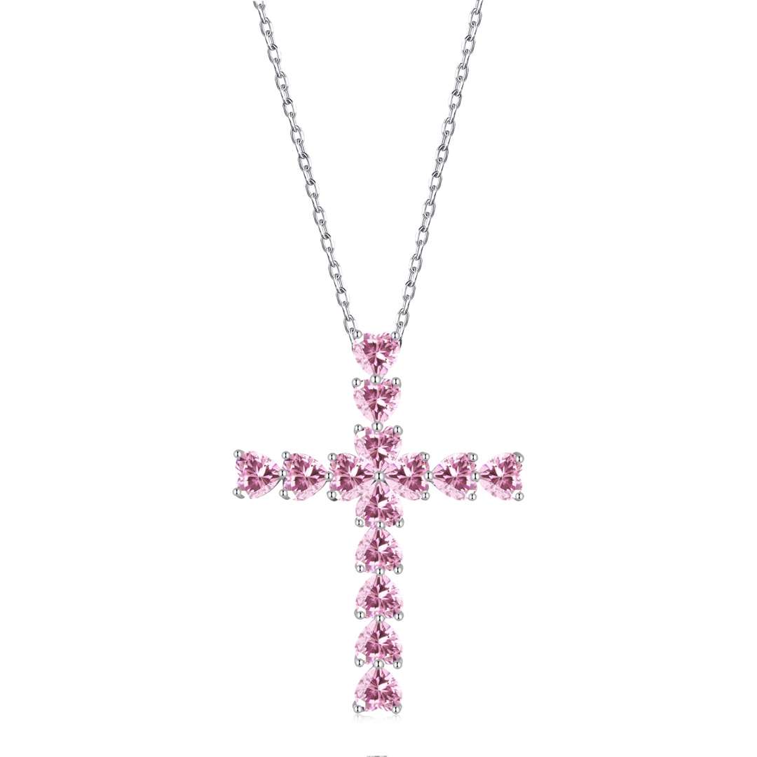 [Oramore Jewelry]Radiant Cross Shape Necklace