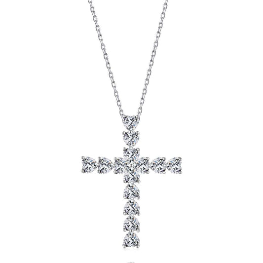 [Oramore Jewelry]Radiant Cross Shape Necklace