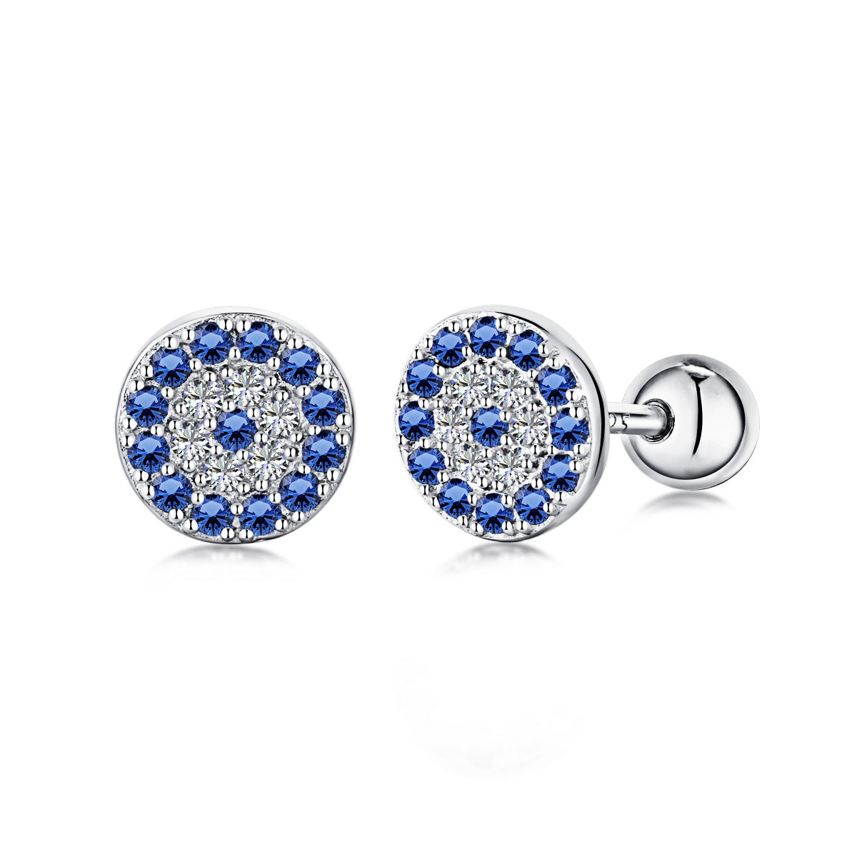 [Oramore Jewelry]Devil's Eye Ear Bone Nail Earrings