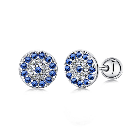 [Oramore Jewelry]Devil's Eye Ear Bone Nail Earrings