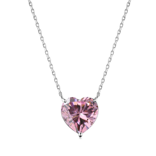 [Oramore Jewelry]6.0 carat Radiant Heart Shape Necklace