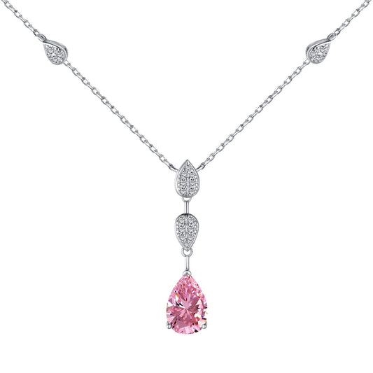 [Oramore Jewelry]Dazzling Pear Cut Necklace