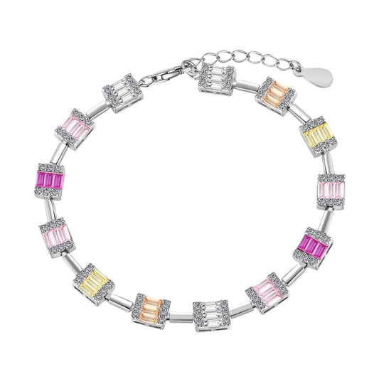 [Oramore Jewelry]Dainty Charming Emerald Cut Daily Bracelet