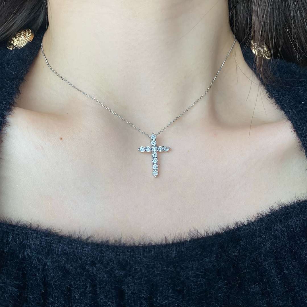 [Oramore Jewelry]Unique Cross Shape Necklace
