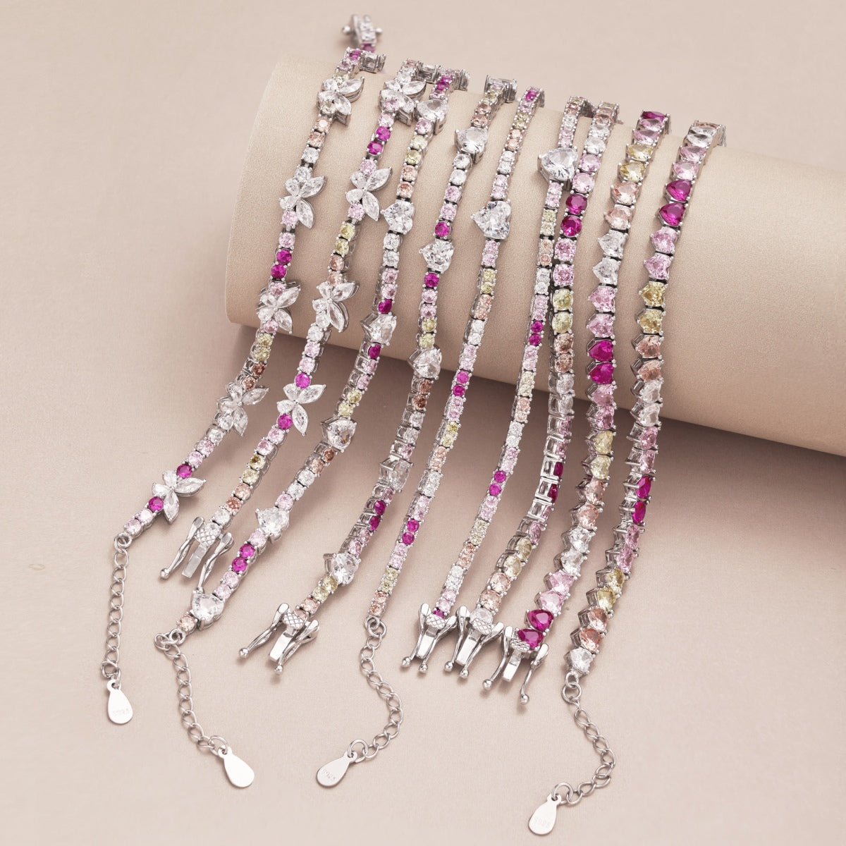 [Oramore Jewelry]Delicate Colorful Emerald Cut Party Bracelet