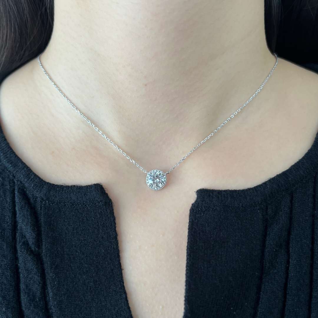 [Oramore Jewelry]Luxurious Round Cut Necklace