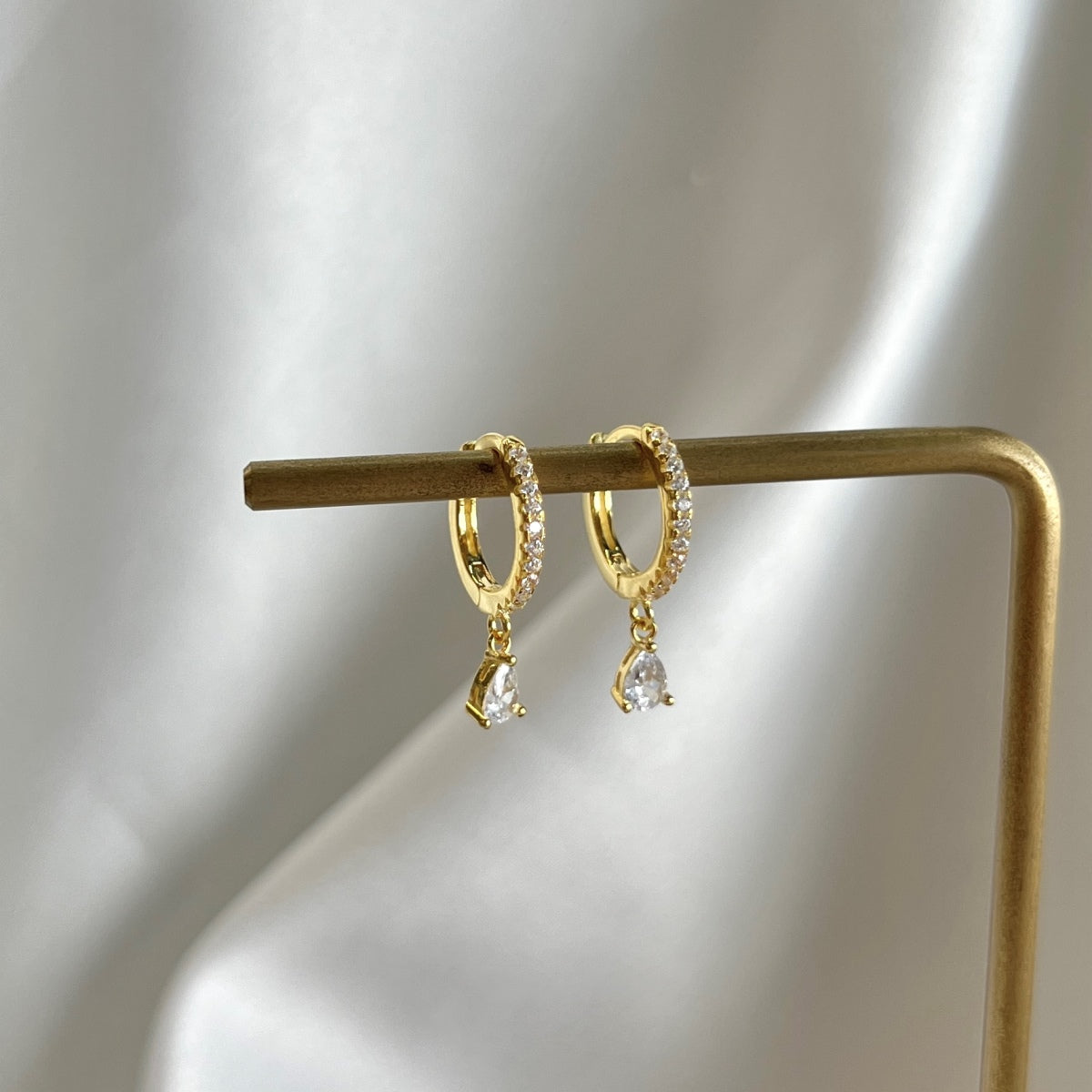 [Oramore Jewelry]Luxurious Geometric Drop Earrings