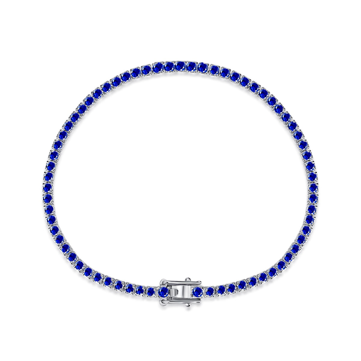 [Oramore Jewelry]Dazzling Colorful Round Cut Daily Bracelet