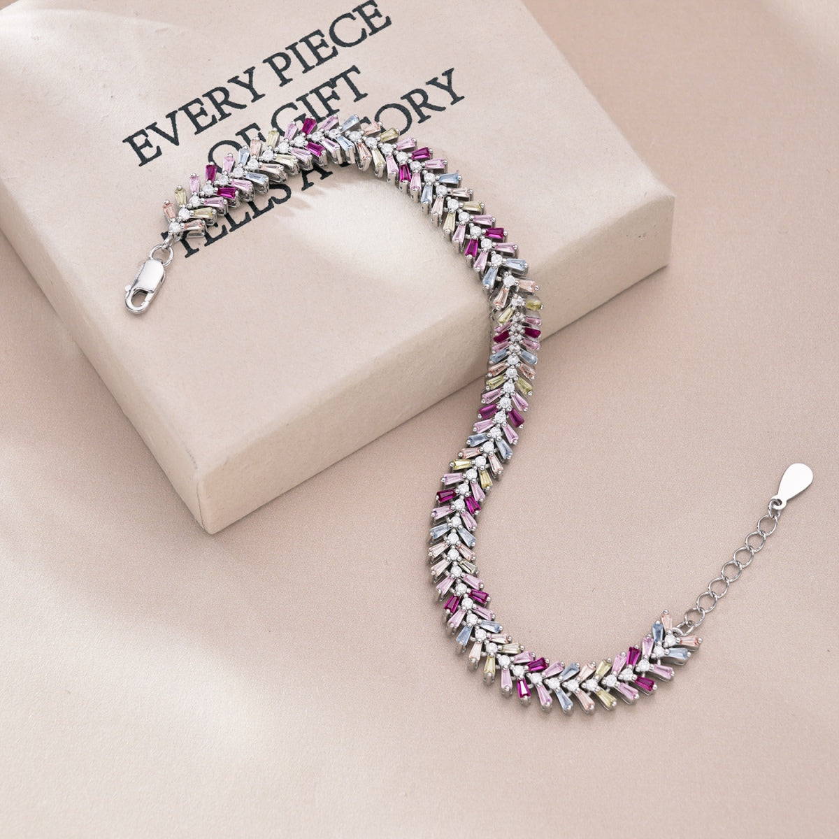 [Oramore Jewelry]Dainty Radiant Emerald Cut Daily Bracelet
