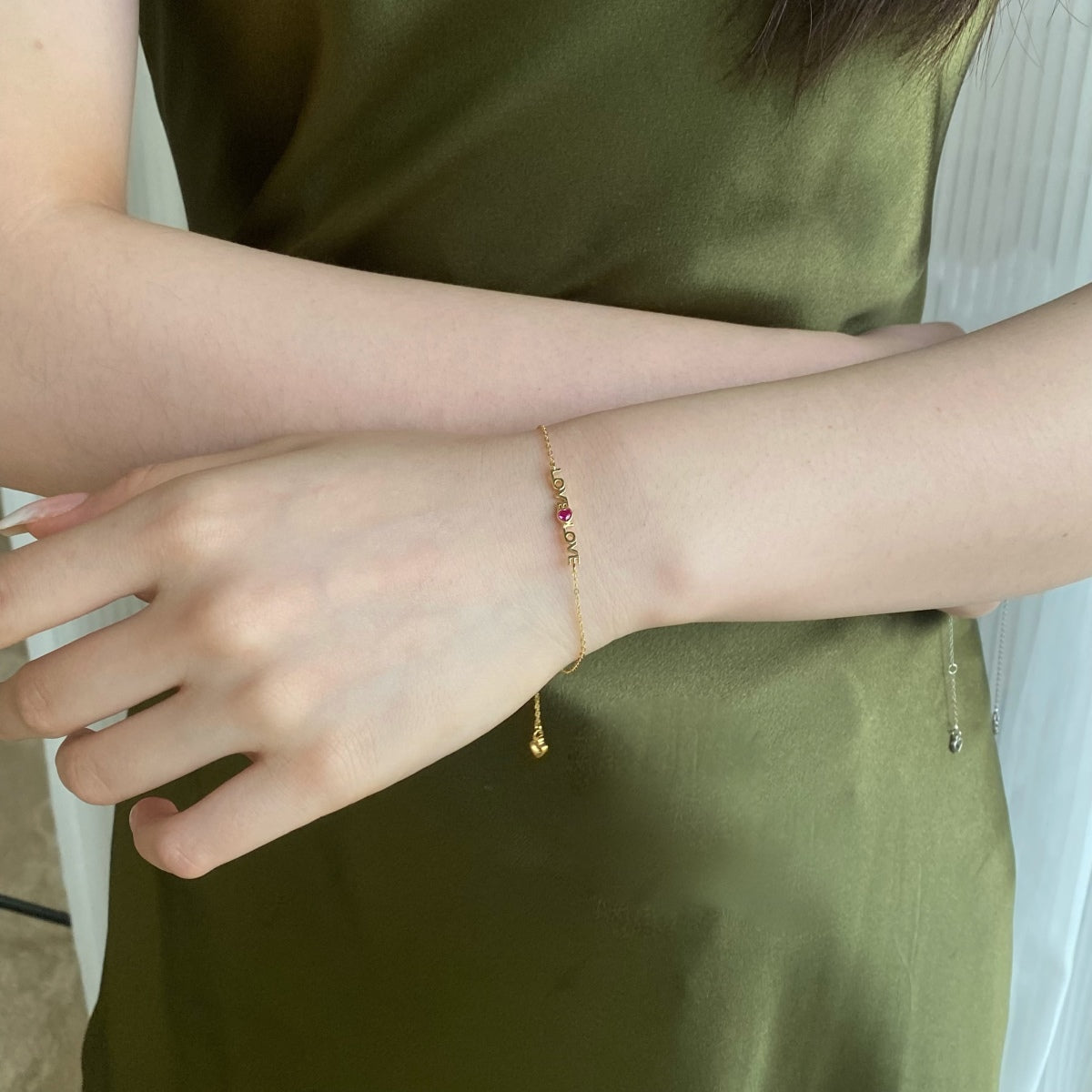 [Oramore Jewelry]Romantic Heart Shape Lover Bracelet