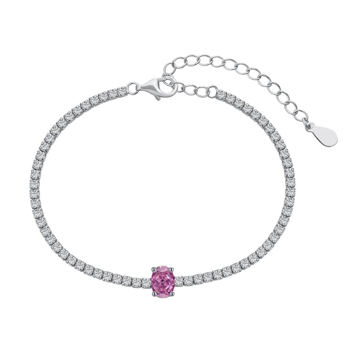 [Oramore Jewelry]0.75 Carat Exquisite Oval Cut Daily Bracelet