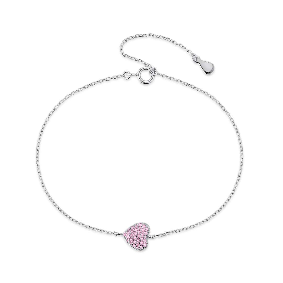 [Oramore Jewelry]Heart-Shaped Gentle and Versatile Bracelet