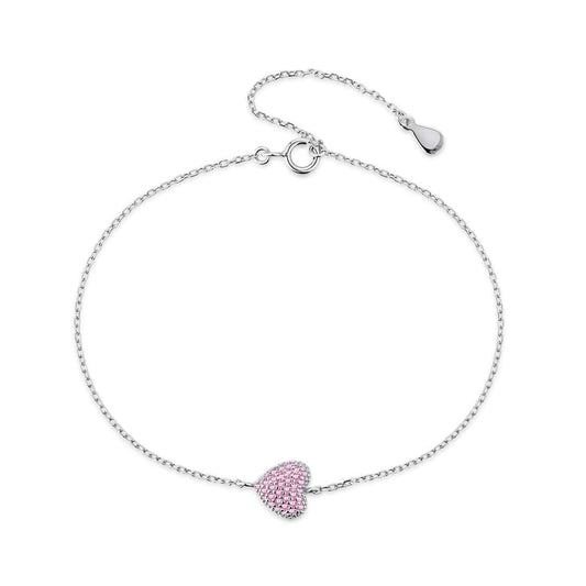 [Oramore Jewelry]Heart-Shaped Gentle and Versatile Bracelet