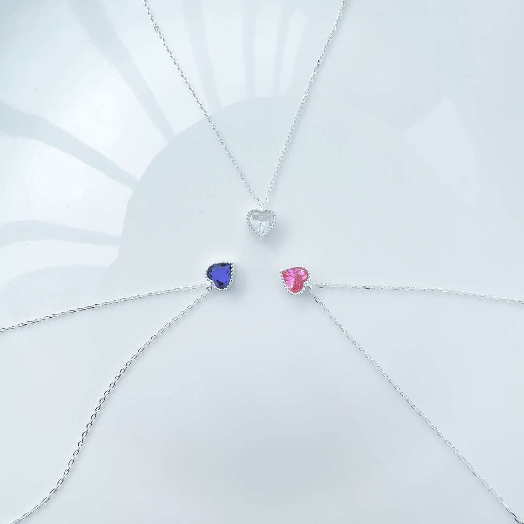 [Oramore Jewelry]Ornate Heart Shape Necklace