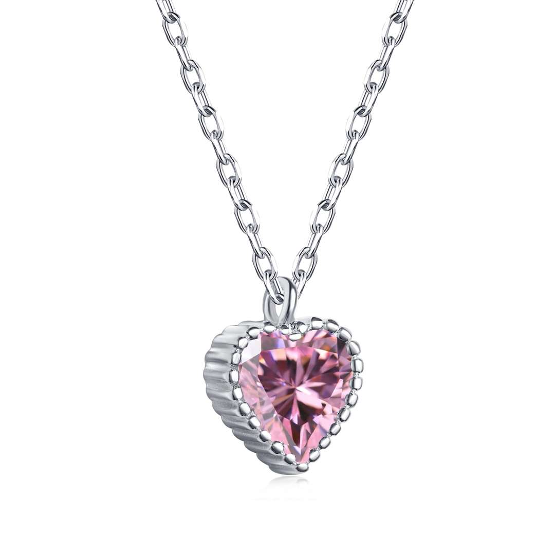 [Oramore Jewelry]Ornate Heart Shape Necklace
