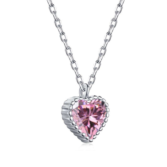 [Oramore Jewelry]Ornate Heart Shape Necklace
