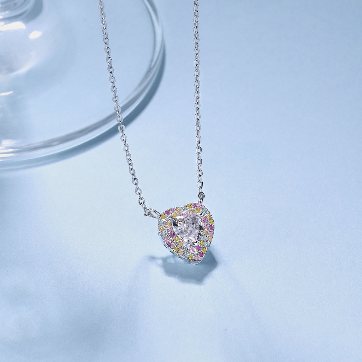 [Oramore Jewelry]Exquisite Heart Shape Necklace