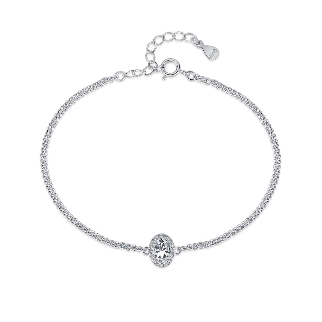 [Oramore Jewelry]Exquisite Oval Shape Bracelet