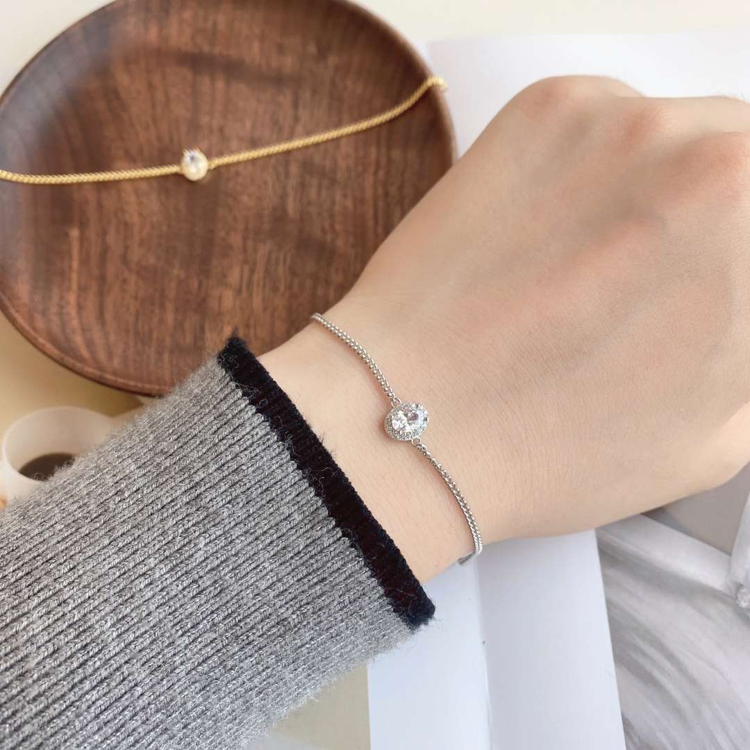 [Oramore Jewelry]Exquisite Oval Shape Bracelet
