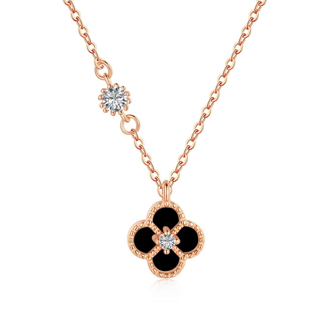 [Oramore Jewelry]Delicate Flower Shape Necklace