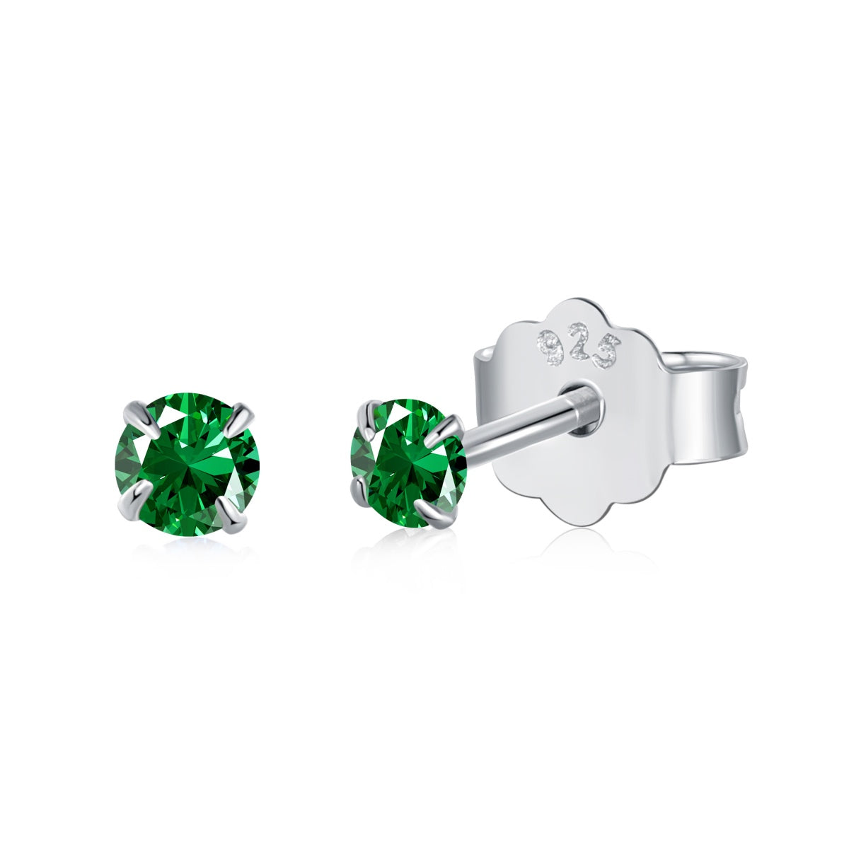[Oramore Jewelry]Delicate Solitaire Earrings