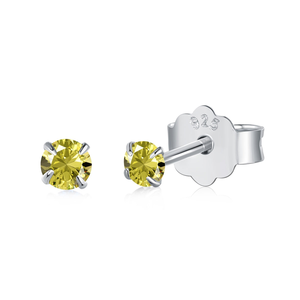 [Oramore Jewelry]Delicate Solitaire Earrings