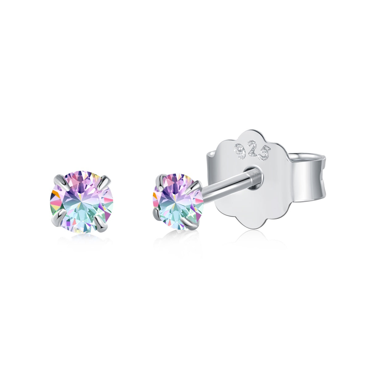 [Oramore Jewelry]Delicate Solitaire Earrings