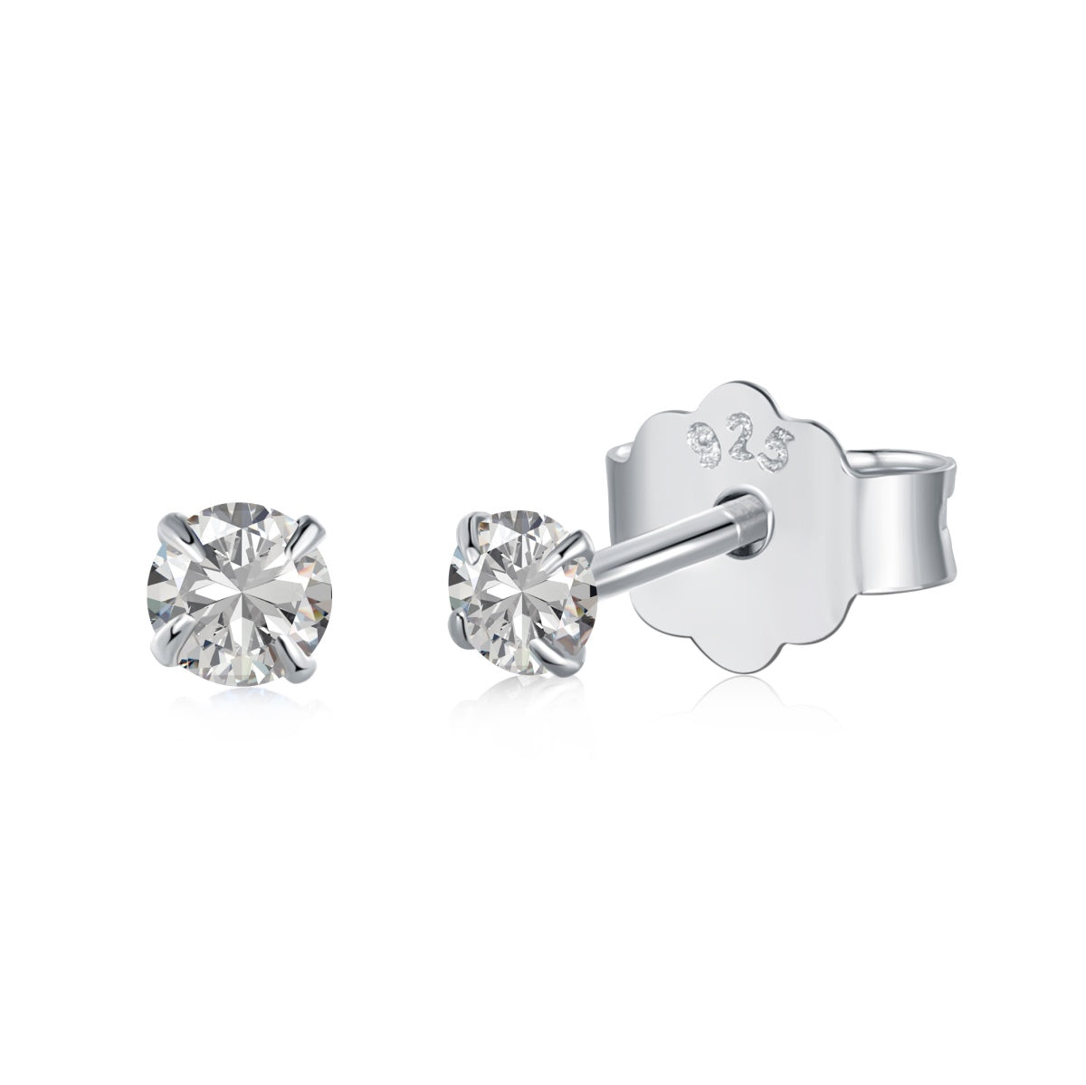 [Oramore Jewelry]Delicate Solitaire Earrings