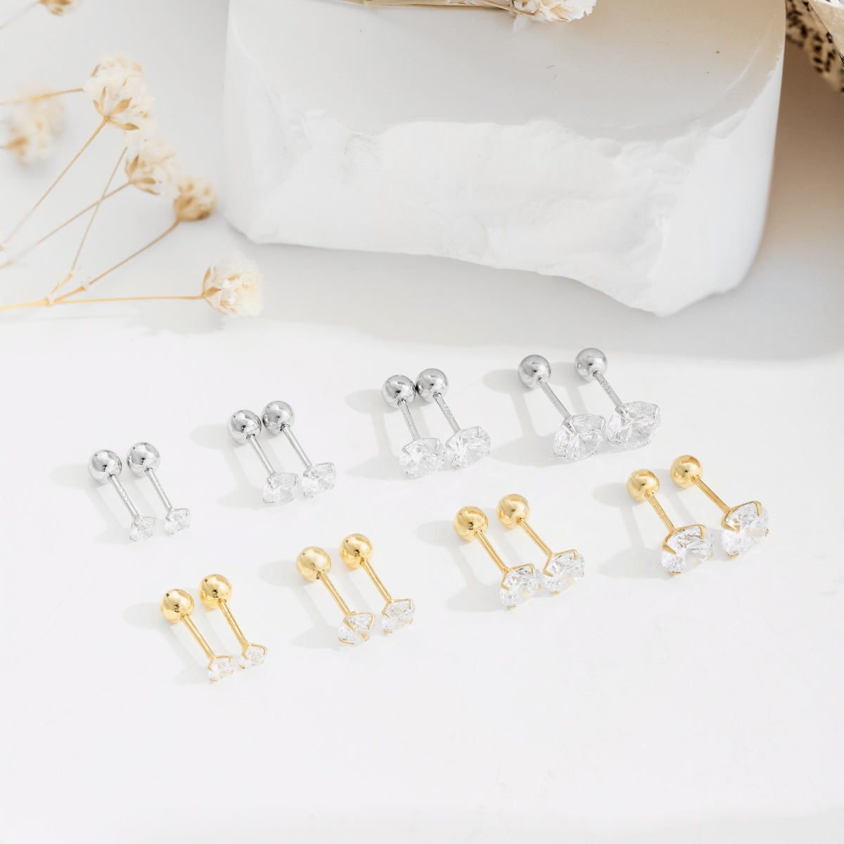 [Oramore Jewelry]Unique U-Shaped Ear Bone Earrings