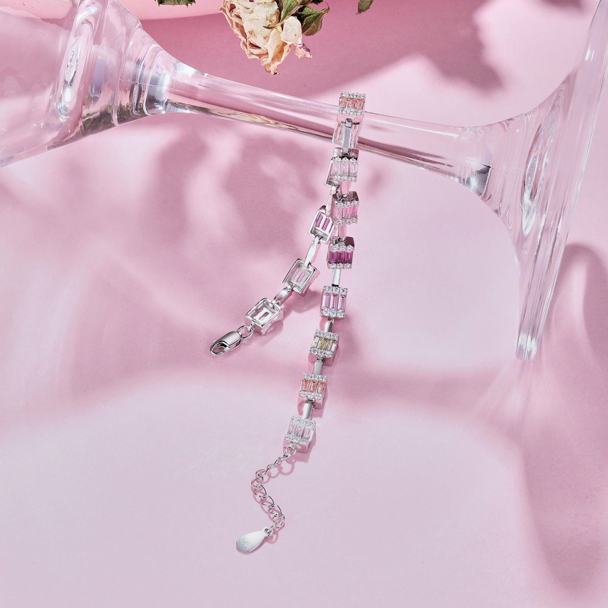 [Oramore Jewelry]Dainty Charming Emerald Cut Daily Bracelet