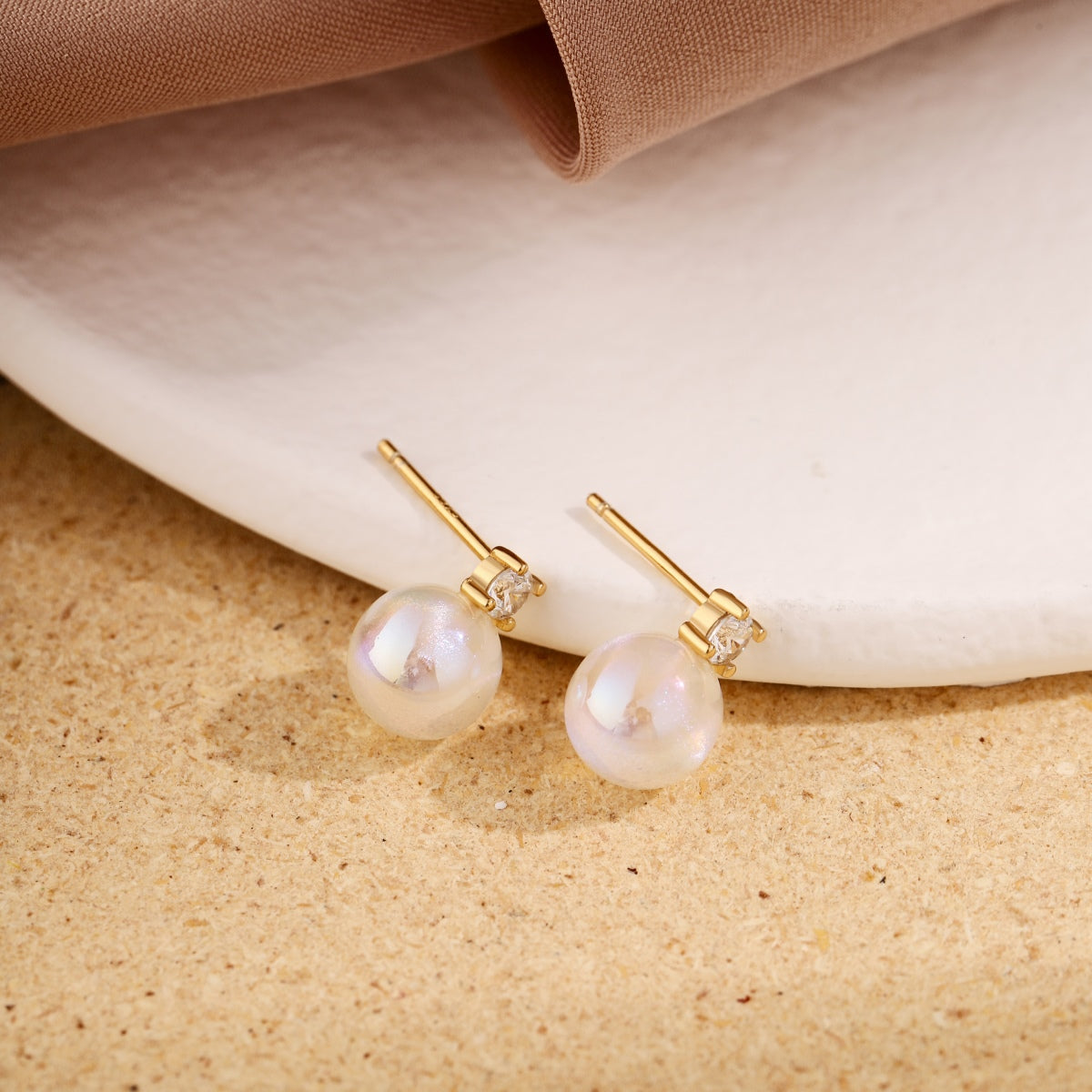 [Oramore Jewelry]Symphony Mermaid Pearl Earrings